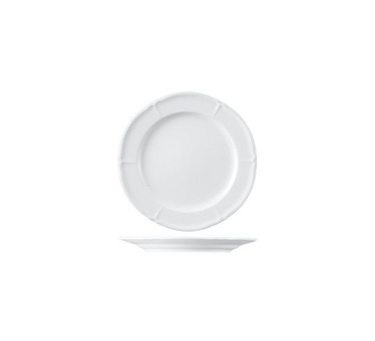 BARROCO WH. DESSERT PLATE 21