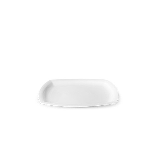 TIME WH. OVAL PLATTER 32 CM