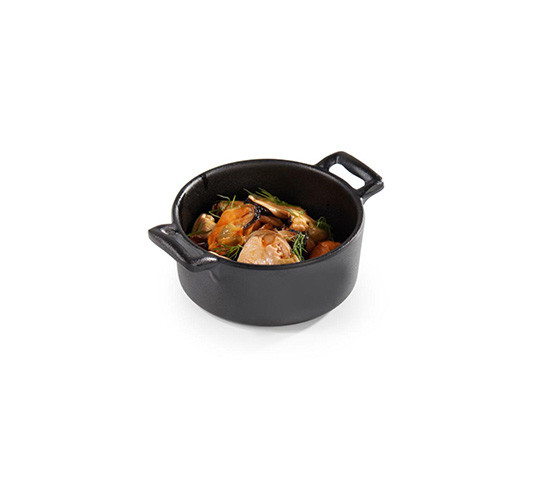 MINI BLACK CACEROLA 9 cm