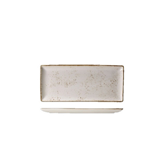 CRAFT WHITE RECTANGLE PLATE 37X16.5CM