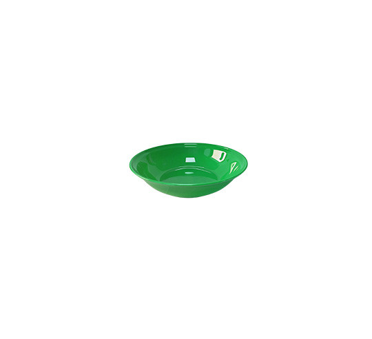 POLITRAY PLATO HONDO POLICARBONATO VERDE