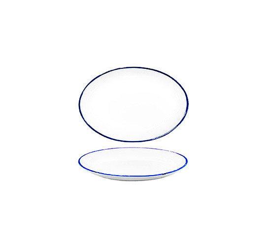 ALACENA AZUL FUENTE OVAL 27X19 cm