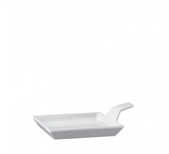 MINI BUFFET PLATILLO C/A BLANCO 9x9 cm