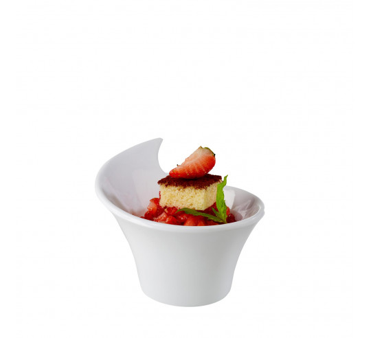 MINI WHITE BOL 8X7 cm