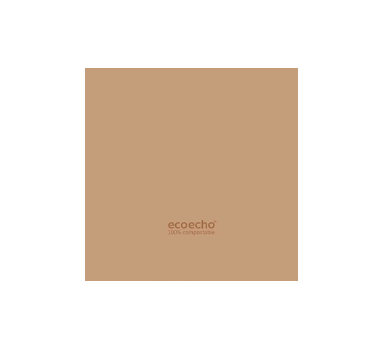 DUNISOFT MARRON ECO SERV 20x20cm (2880u)