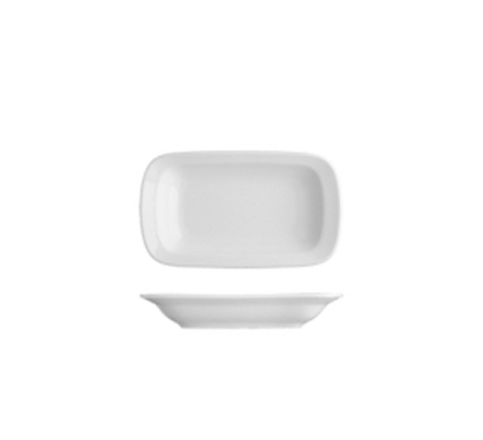 PRAGA WH. PICKLE DISH 22X13 CM.