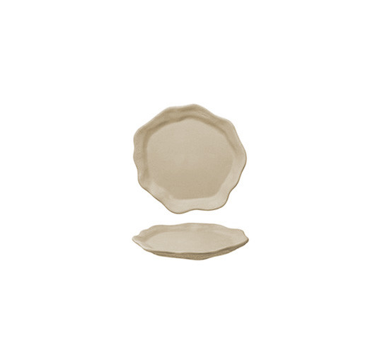 OYSTER CREMA  PLATO LLANO 21 cm