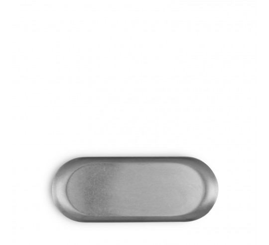 VINTAGE PLATA FUENTE OVAL 23x9 cm