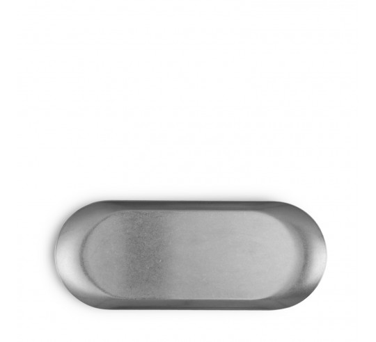 VINTAGE PLATA FUENTE OVAL 30x12 cm