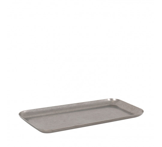 VINTAGE PLATA BANDEJA 19,5x8,5 cm
