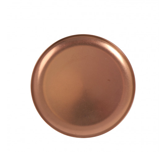 VINTAGE COBRE PLATO LLANO 23 cm