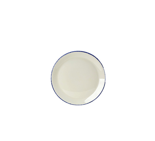 DAPPLE-BLUE PLATO LLANO COUPE 20 cm