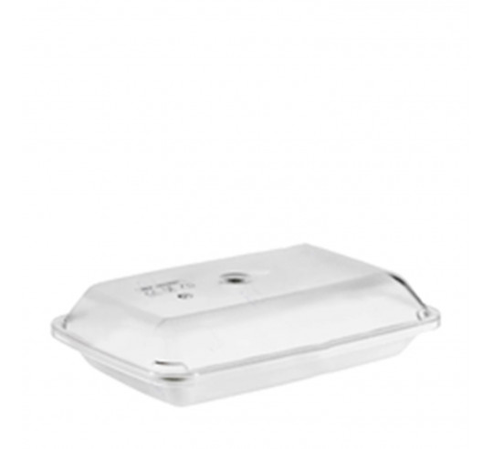 HOSPITAL TAPA POLICARB TRANSP 22X15X3 cm