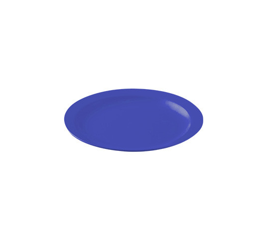 POLITRAY PLATO LLANO POLICARBONATO AZUL