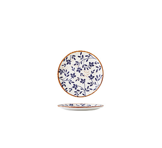 FLORA AZUL PLATO LLANO COUPE 15 cm