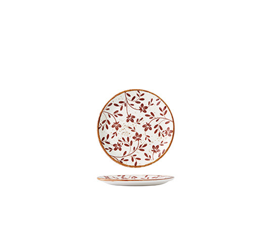 FLORA MARRON PLATO LLANO COUPE 15 cm