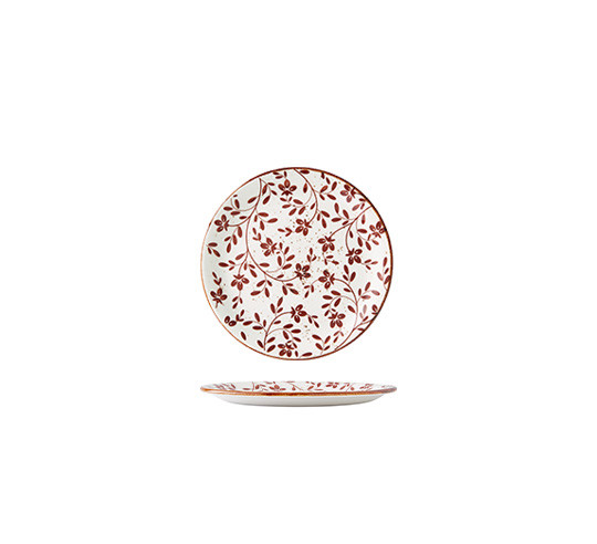 FLORA MARRON PLATO LLANO COUPE 20 cm