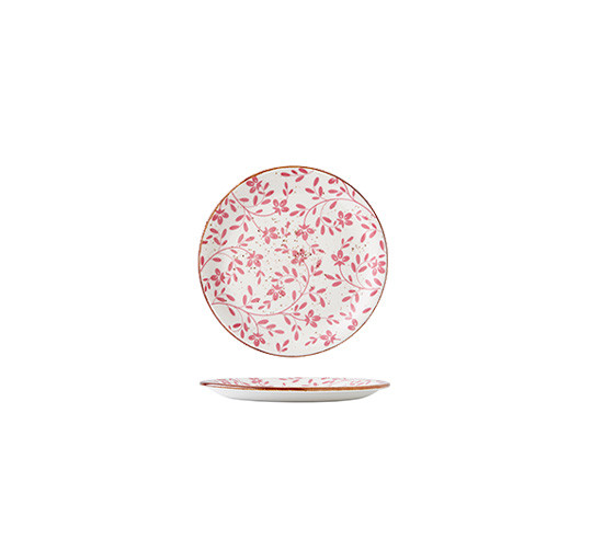 FLORA ROSA PLATO LLANO COUPE 20 cm