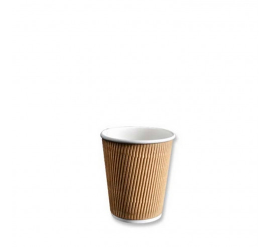 VASO BIO PAPEL CORR/PLA BCO 500 u 240 ml