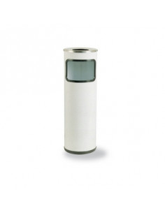MADRID ASHTRAY WASTE BIN WHITE