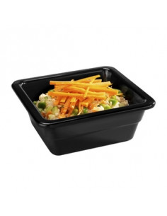 CUBETA MELAMINA NEGRA GN...