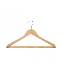 PERCHA MADERA PLANA 45 cm