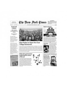 NEW YORK TIMES PAPEL 29x30...