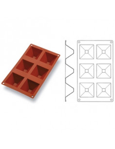 OVIFLEX MOULD PYRAMIDS 6 PC.