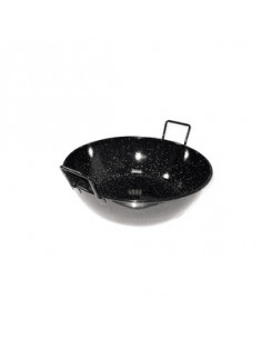 ENAMELLED DEEP PAELLA PAN...