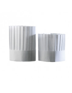 CHEF GORRO h 22,5 cm (10 Uds)