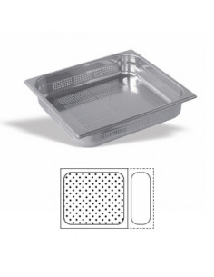 CUBETA GN 2/3 PERF 18/10 h...