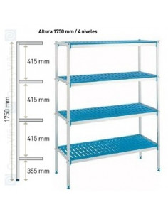 ESTANTERIA 4 NIVEL...