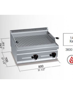 BARBACOA MACROS 7000 80 CM