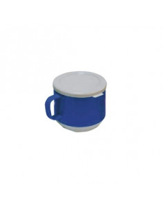 POLITRAY TAZA TERMICA AZUL...