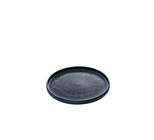 NARA NEGRO PLATO LLANO 27 cm