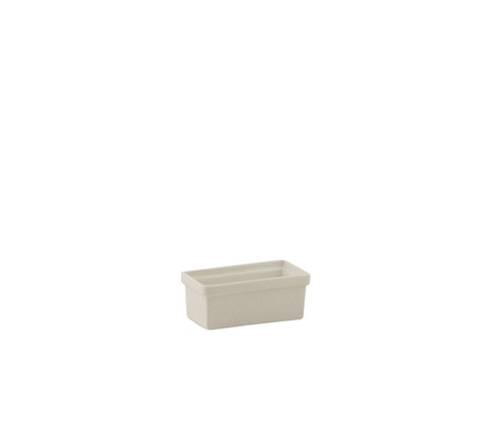 MODERN 11X5.5 CM RECTANGULAR SUGAR BOWL