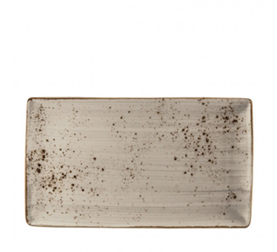 RUSTIC FUENTE RECT DOVE GRIS 34X19 cm
