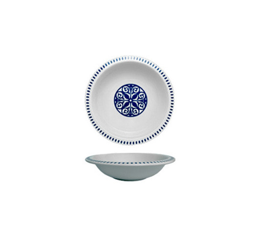 PATIOS PLATO HONDO AZUL 20 cm