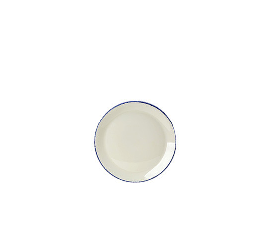 DAPPLE-BLUE PLATO LLANO COUPE 15 cm