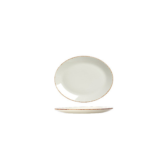 DAPPLE-BROWN FUENTE OVAL 20 cm