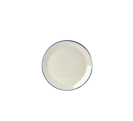 DAPPLE-BLUE PLATO LLANO COUPE 23 cm