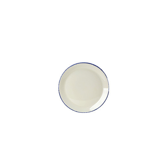 DAPPLE-BLUE PLATO LLANO COUPE 15 cm