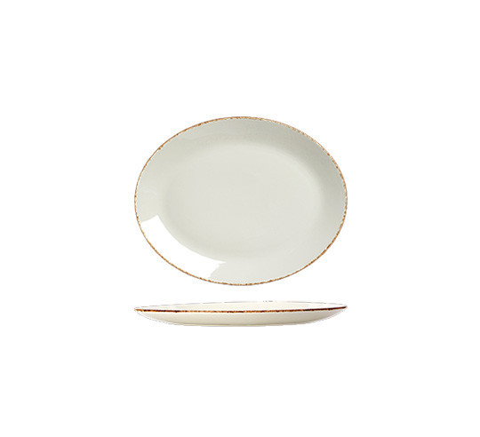 DAPPLE-BROWN FUENTE OVAL 30,5 cm