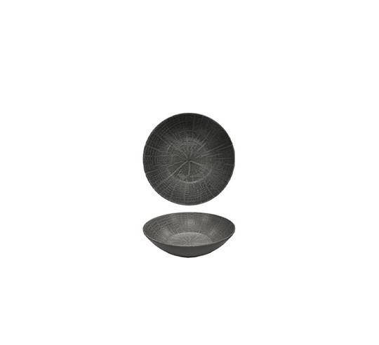 FOREST GRIS BOL COUPE 17 cm h 5 cm