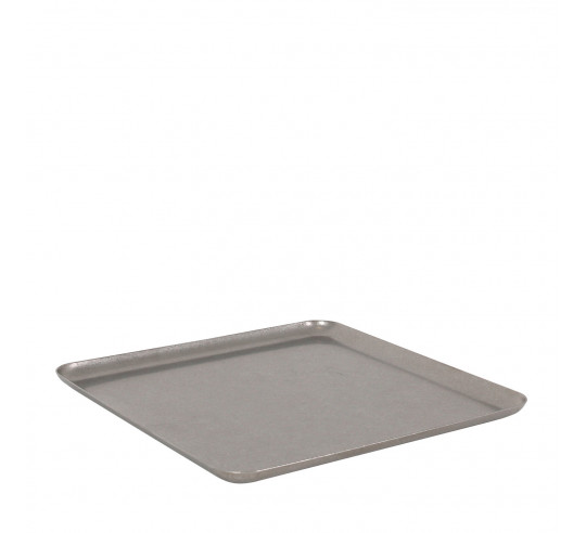 VINTAGE PLATA BANDEJA 19x19 cm