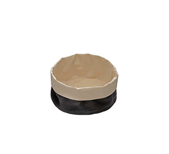PANERA TELA BEIGE/NEGRO 20 cm