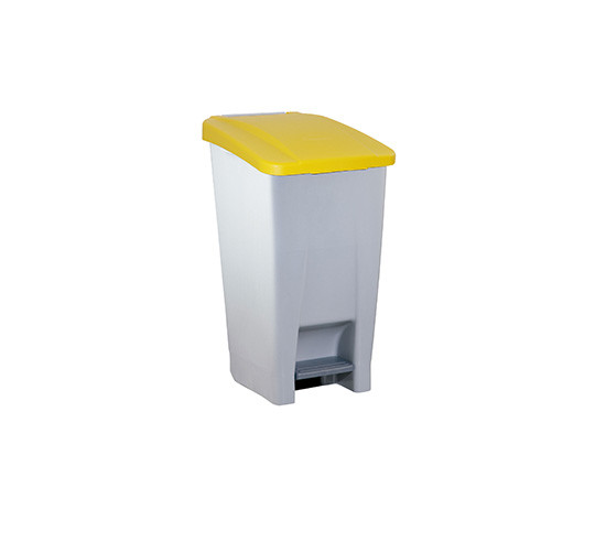 CUBO SELECTIVO TAPA AMARILLA 60 l