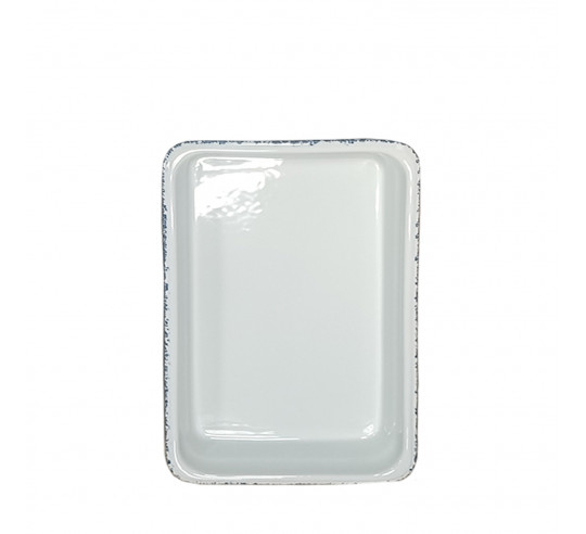 CUBETA PORCELANA ESPONJADO AZUL 1/1-065