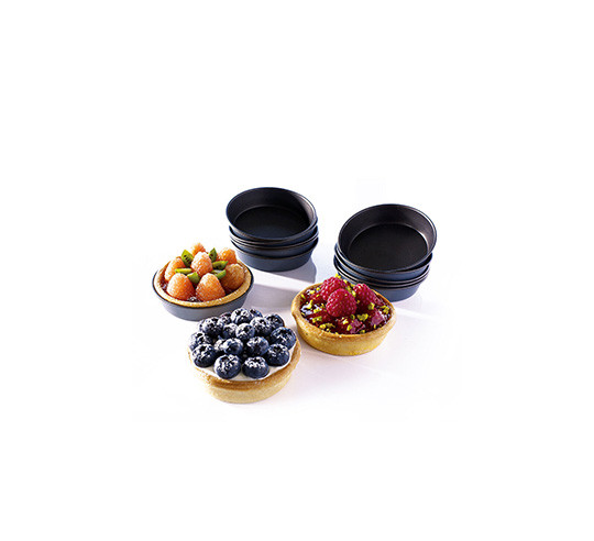 TEF. PLAIN TARTLET MOULD 8 CM