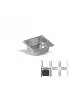 CUBETA GN 1/6 INOX 18% h...